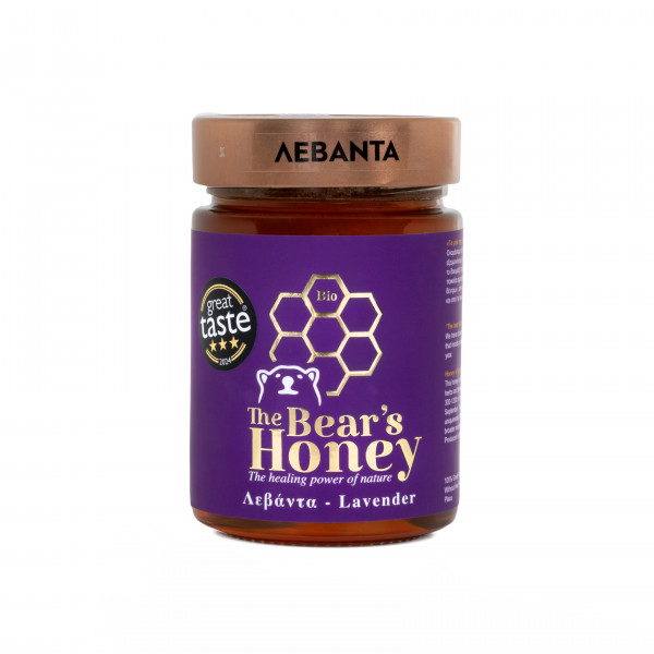 Μέλι Λεβάντας (άθερμο, εξαγωγή από τις κηρήθρες με φυγοκέντριση)
 Γραμμάρια-440gr