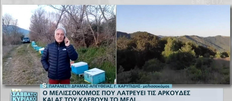 Το μέλι της αρκούδας - Συνέντευξη ΕΡΤ Σαββατοκύριακο 26/03/2022